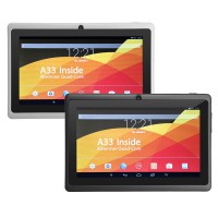 512MB+8GB Allwinner A33 Cortex A7 Quad Core 7 Inch Android 4.4 Kids Tablet