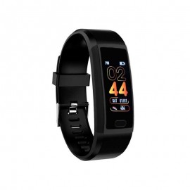 Bakeey 118 Plus 1.14inch IPS Color Screen Heart Rate Blood Pressure O2 Monitor USB Direct-charging Smart Bracelet