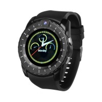 Bakeey V8s 1.22' IPS Curved Screen GSM Watch Phone Sleep Monitor Music Player Remote Camera Smart Watch
