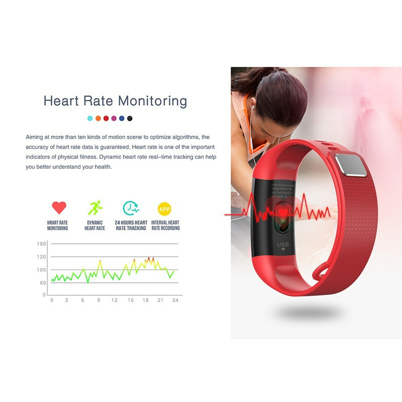 Bakeey-S9-096inch-IPS-Heart-Rate-Blood-Pressure-Monitor-Pedometer-bluetooth-Smart-Wristband-1303145