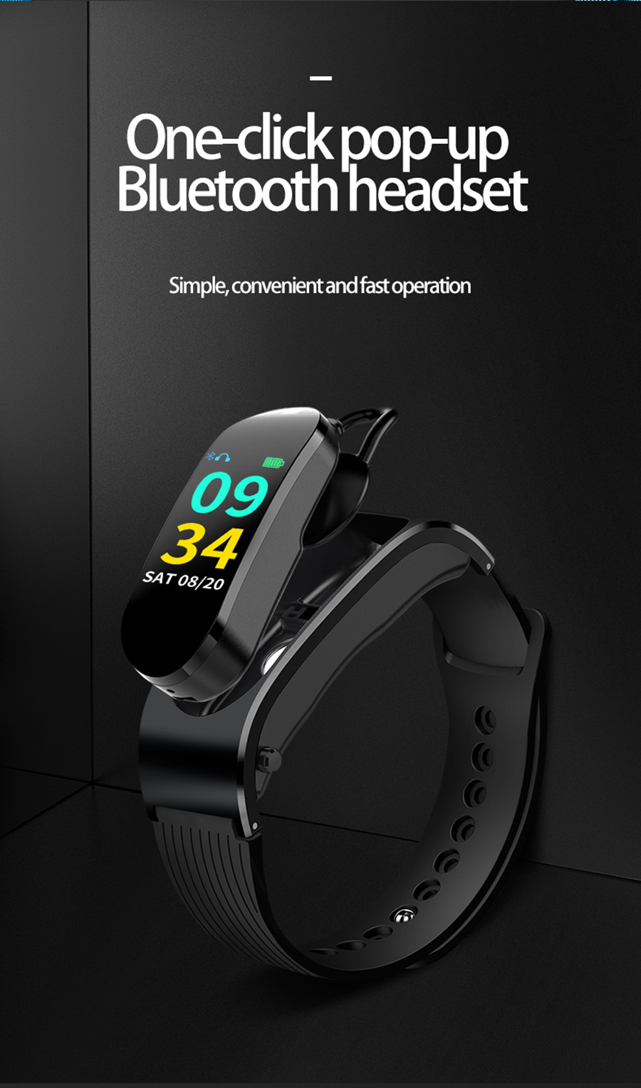 Bakeey-SL88-HD-Voice-Answering-Call-Heart-Rate-Blood-Pressure-Social-Message-Reminder-Smart-Watch-1569265