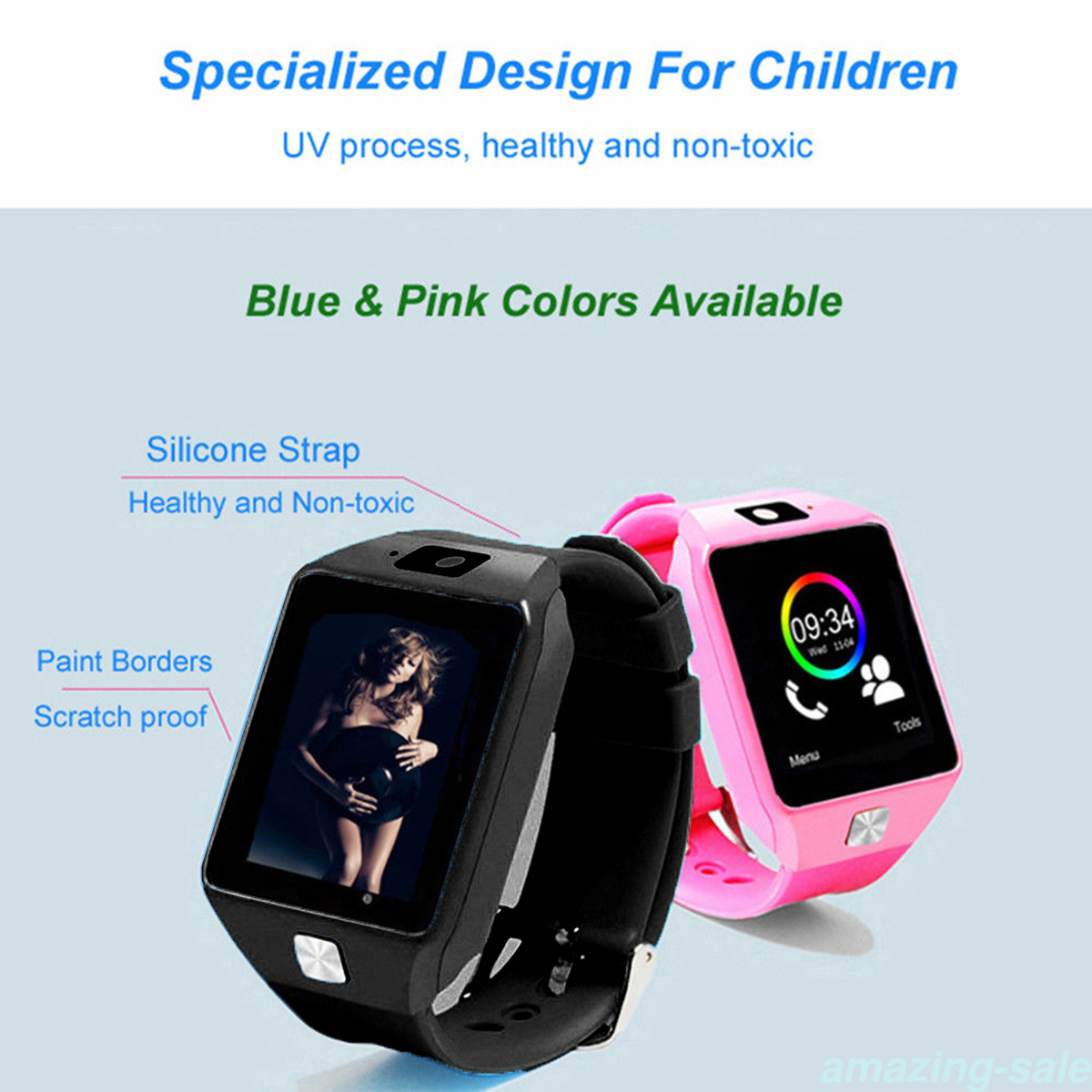Bakeey-Q06-154inch-2G-bluetooth-Call-Anti-lost-Safe-Tracker-Sleep-Monitor-Kids-Smart-Watch-Phone-1353753